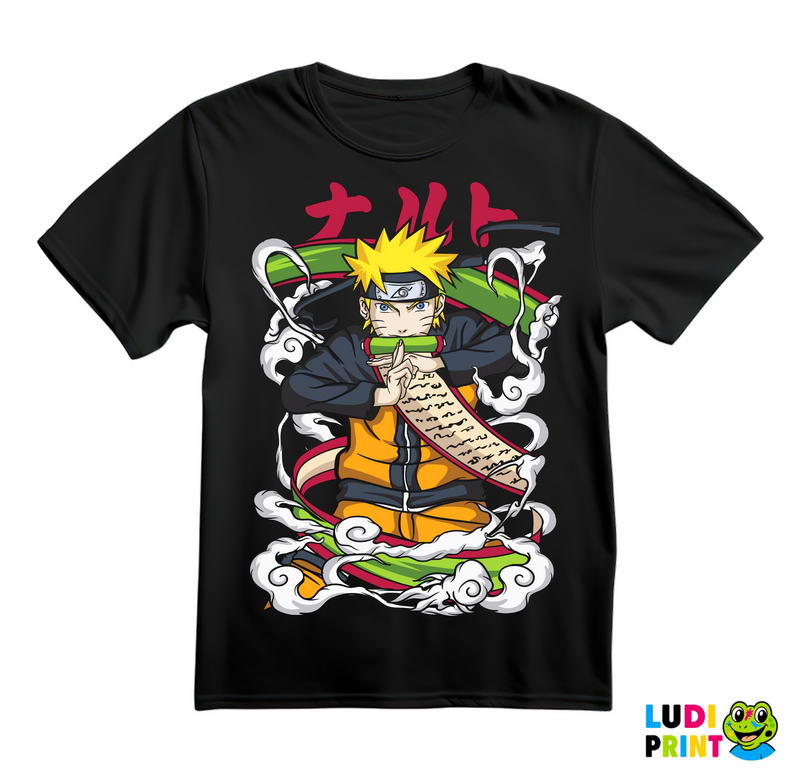 Colors And Scroll - Naruto - Majica