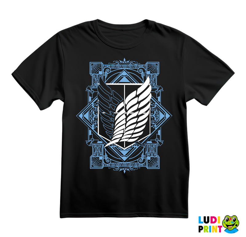 Blue - Wings Of Freedom - Attack On Titan - Majica