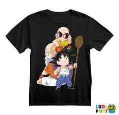 Kids With Their Teacher - Goku - Dragon Ball - Majica
