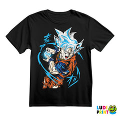 Attack - Lines - Goku - Dragon Ball - Majica