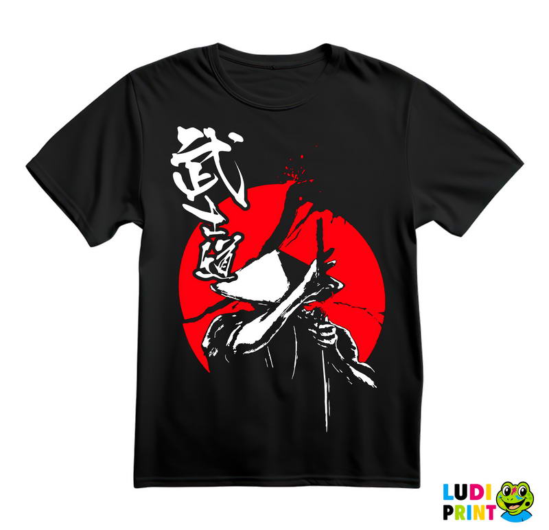 Drawing His Sword - Samurai - Majica