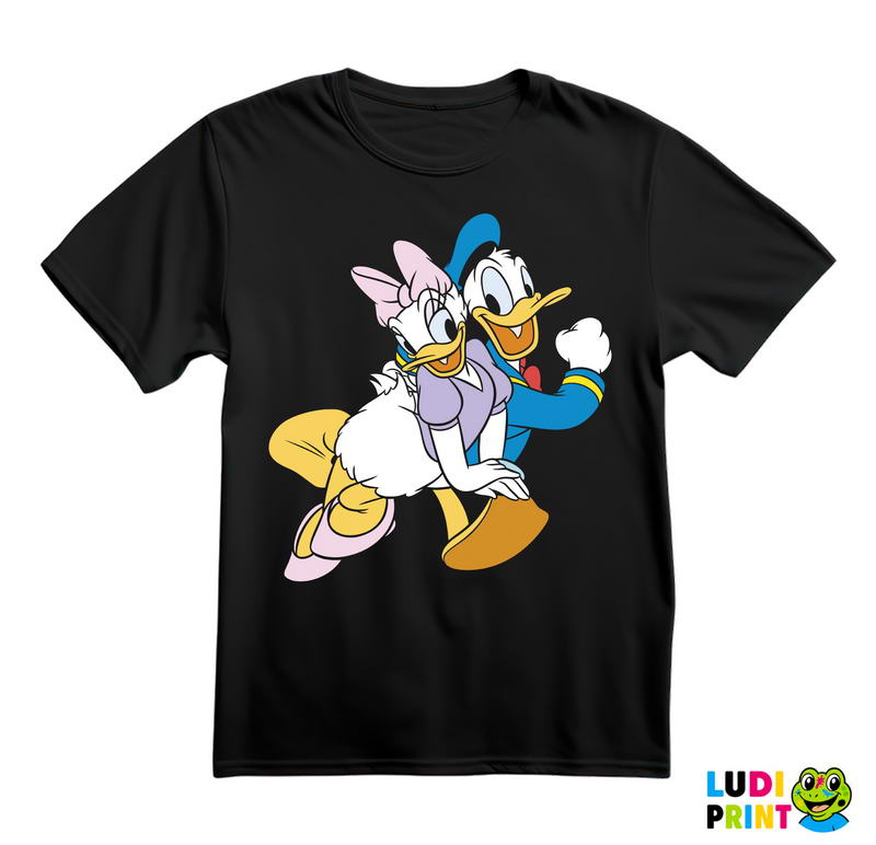 Donald i Dejzi Stoje Zajedno - Crtani Filmovi - Majica