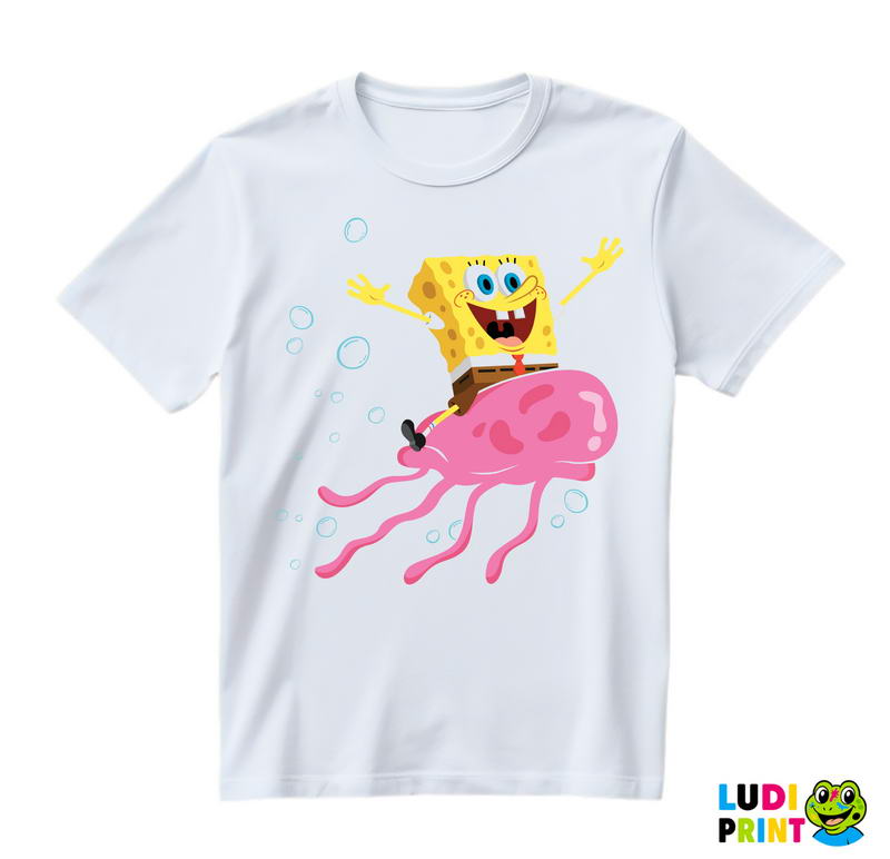 Jaše Meduzu - Sundjer Bob - Sponge Bob - Crtani Filmovi - Majica