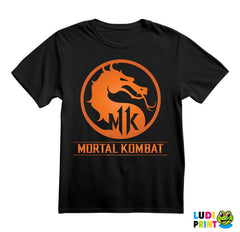 Orange Logo - Mortal Kombat - Majica