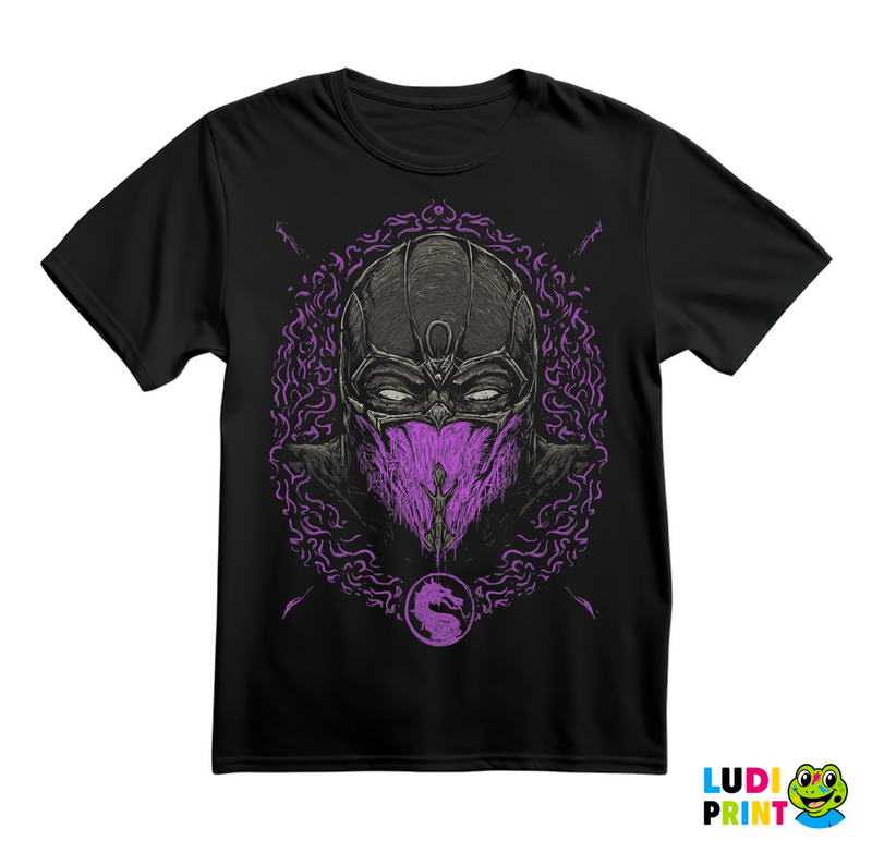 Rain - Dots - Head - Mortal Kombat - Majica