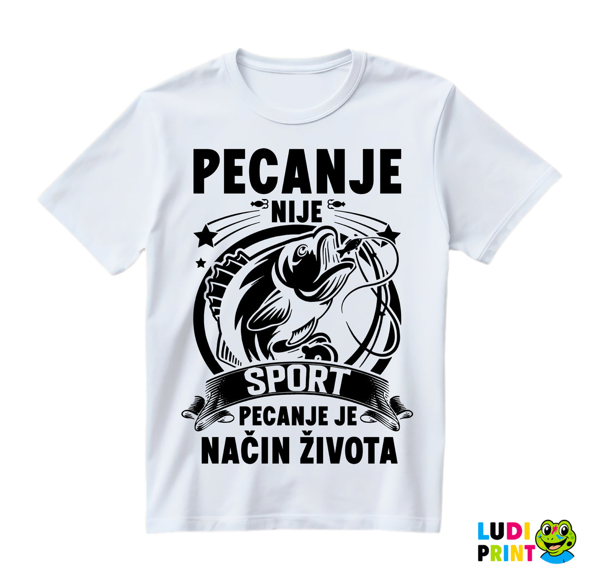 Nije Sport Već Način Života - Pecanje - Fishing - Majica
