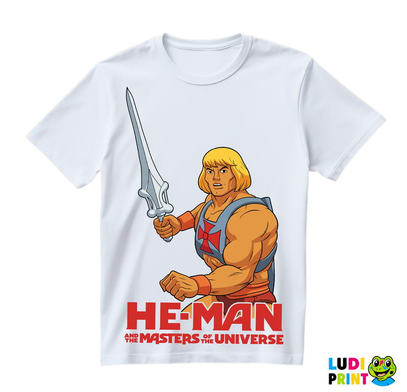 He Man Sa Dignutim Mačem - Masters of the Universe - Majica