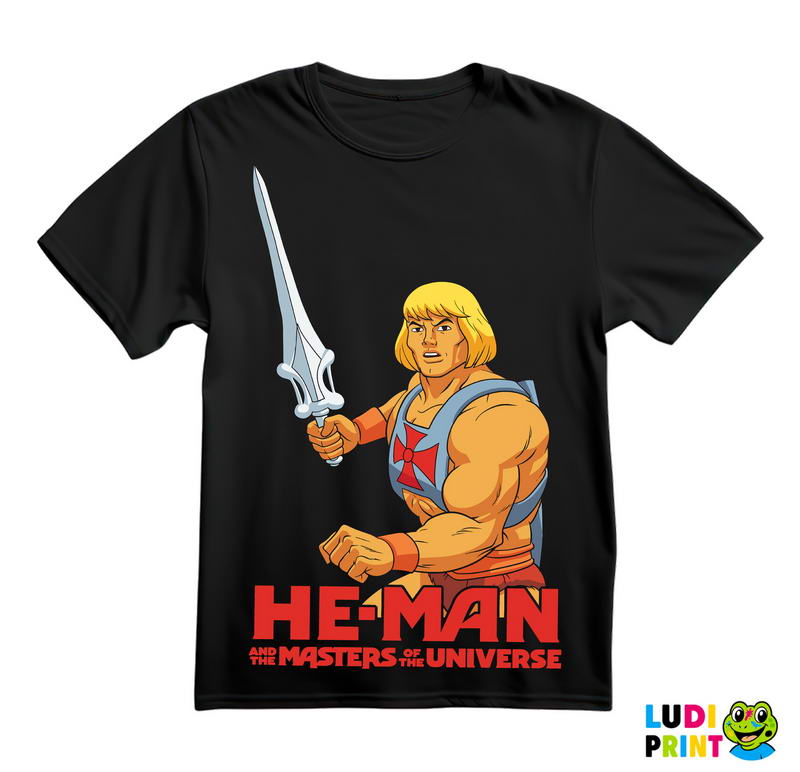 He Man Sa Dignutim Mačem - Masters of the Universe - Majica