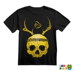 Yellow Skull - True Detective - Majica