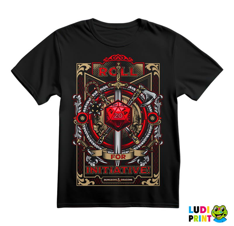 Roll For Initiative - D&D - Dungeons And Dragons - Majica
