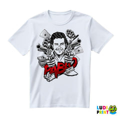 Pablo Red Text - Narcos - Majica