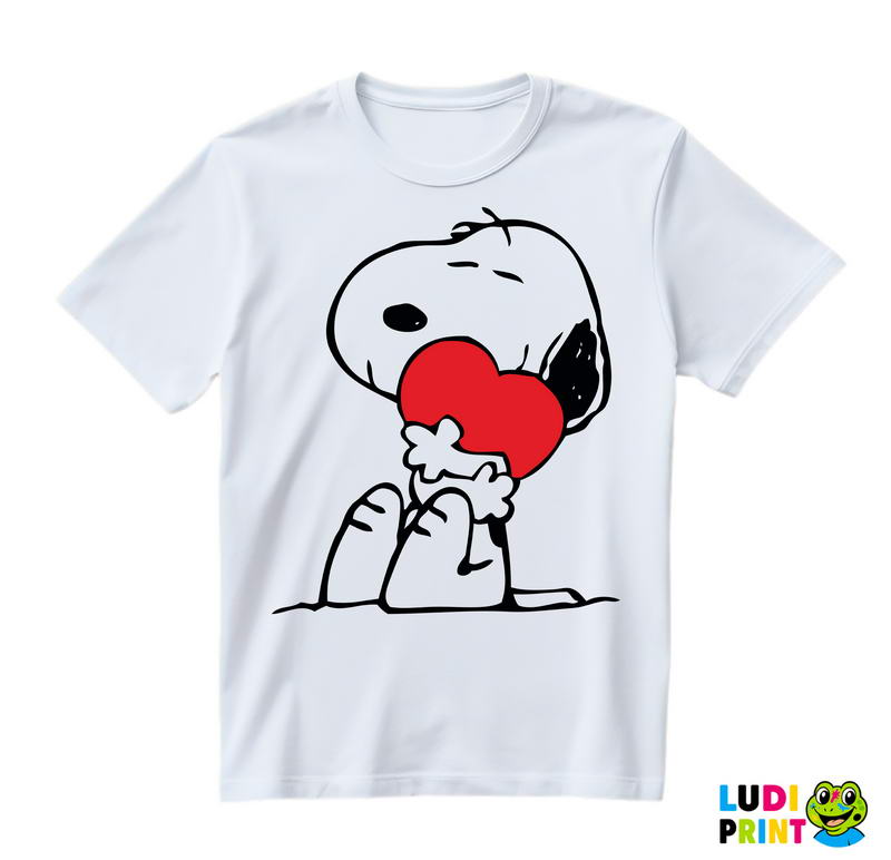 Snupi Drži Srce - Crtani Filmovi - Majica