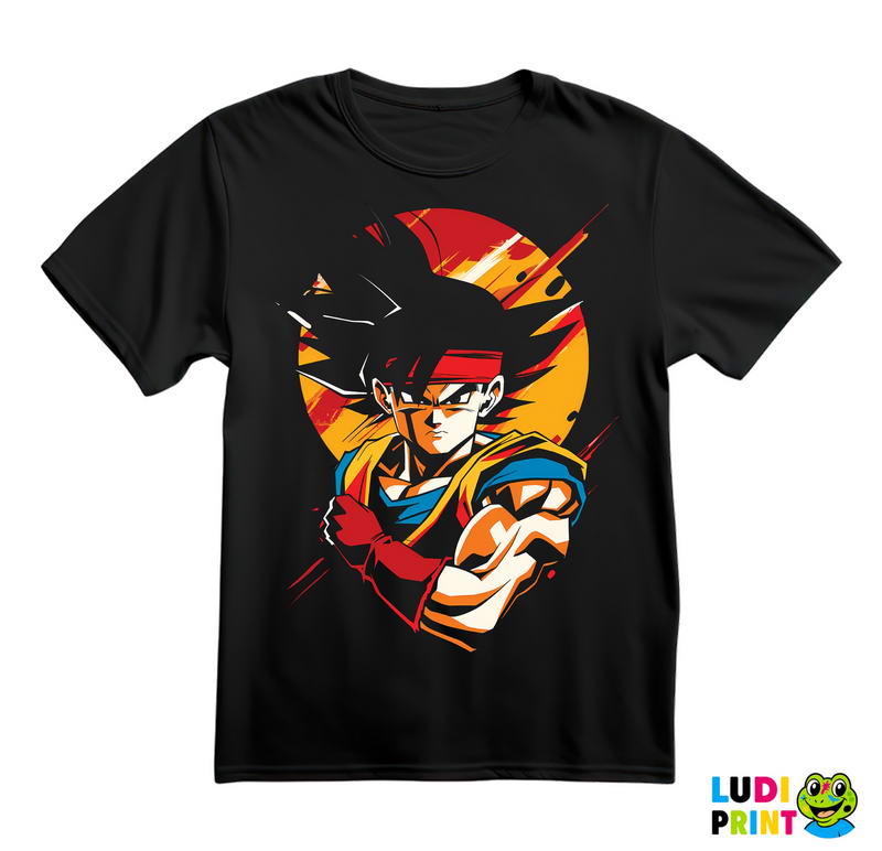 Colors Splashing - Goku - Dragon Ball - Majica