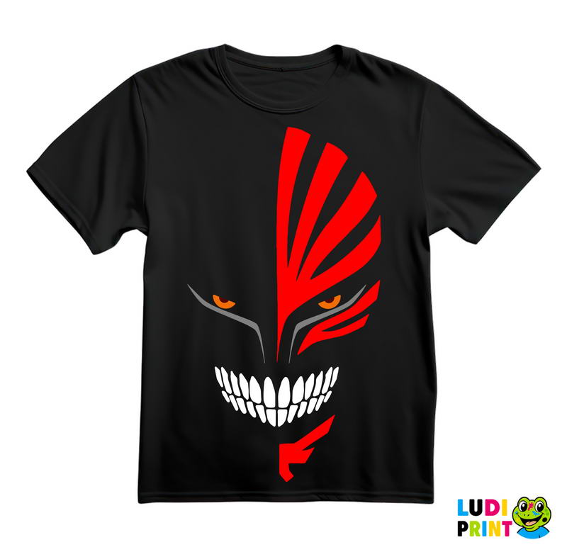 Red Hollow Mask - Bleach - Majica