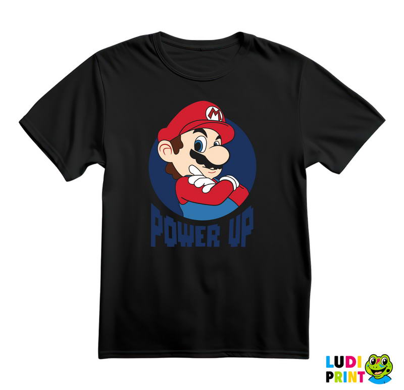 Power Up - Super Mario - Majica