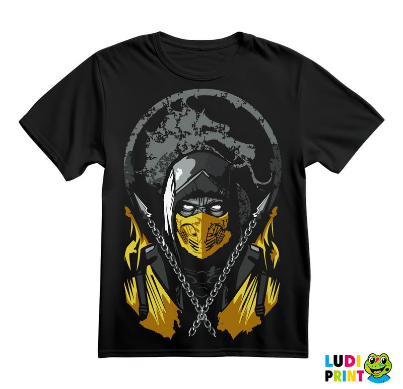 Scorpion Close Up - Mortal Kombat - Majica