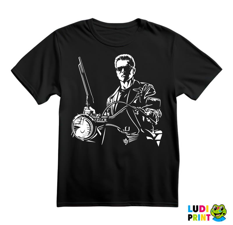 On The Motorcycle - Terminator - Filmovi - Majica