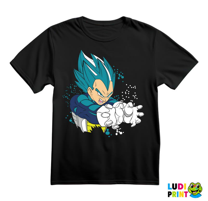 Super Saiyan - Blue - Circles - Goku - Dragon Ball - Majica