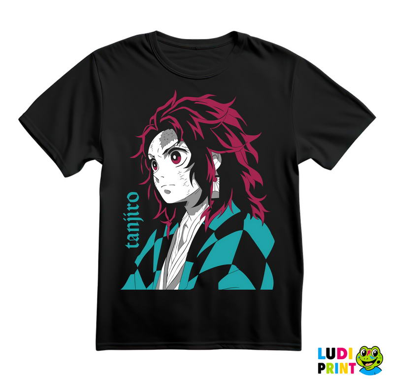 Tanjiro - Side Portrait - Demon Slayer - Majica