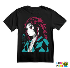 Tanjiro - Side Portrait - Demon Slayer - Majica