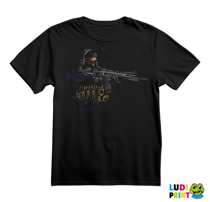 Counter Terrorist - Gunpoint - CS Go - Majica