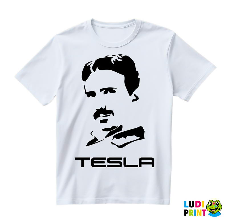 Nikola Tesla - Obris - Majica