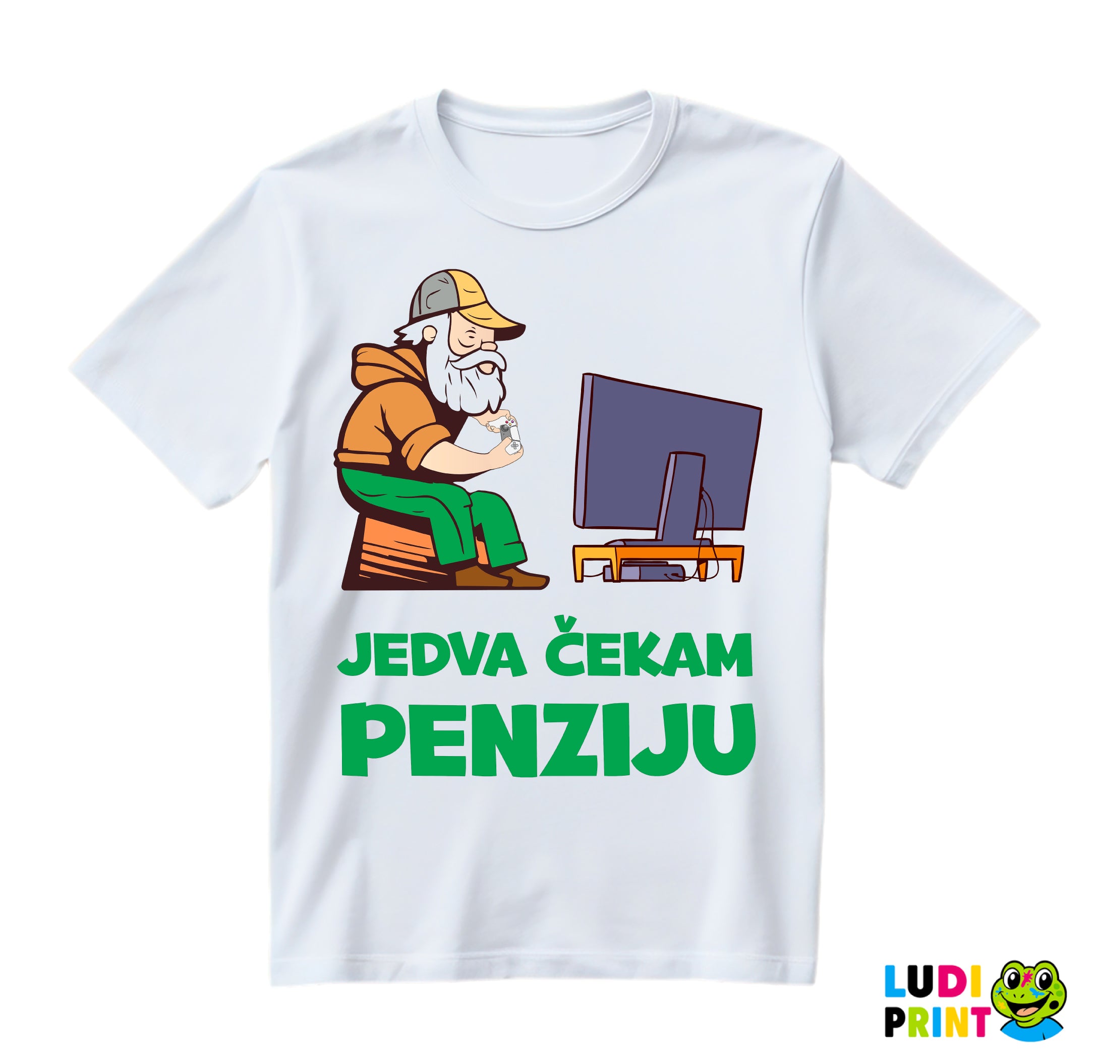 Jedva Čekam Penziju - Gejmer - Majica