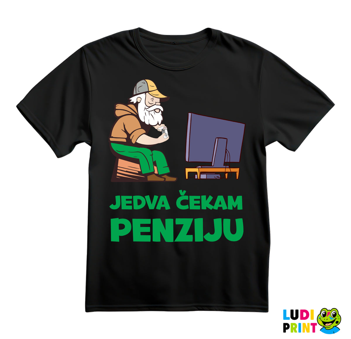 Jedva Čekam Penziju - Gejmer - Majica