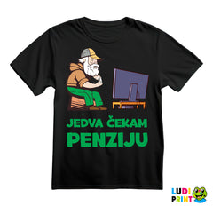 Jedva Čekam Penziju - Gejmer - Majica