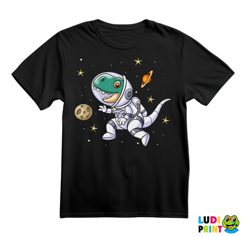 Astronaut - Dinosaurus - Space - Svemir - Majica