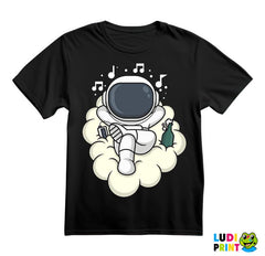 Astronaut - Muzika I Pivo - Space - Svemir - Majica