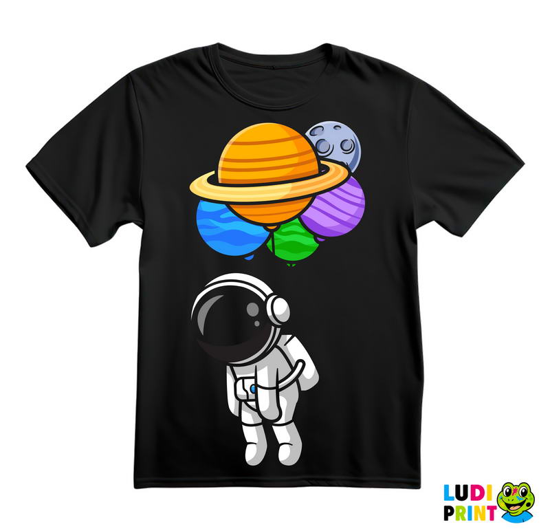 Astronaut - Sa Planetama Kao Balonima - Space - Svemir - Majica