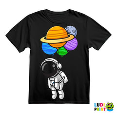 Astronaut - Sa Planetama Kao Balonima - Space - Svemir - Majica