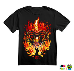 Balrog And Gandalf - Fire - Lord Of The Rings - Majica
