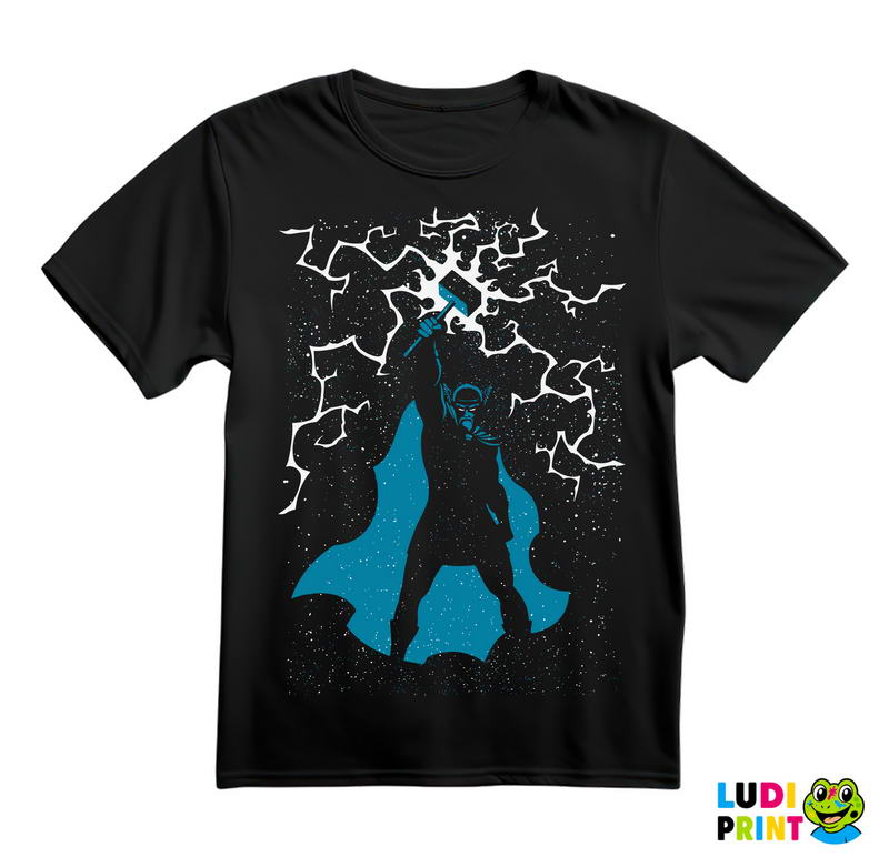 Blue And White Stars - Thor - Majica
