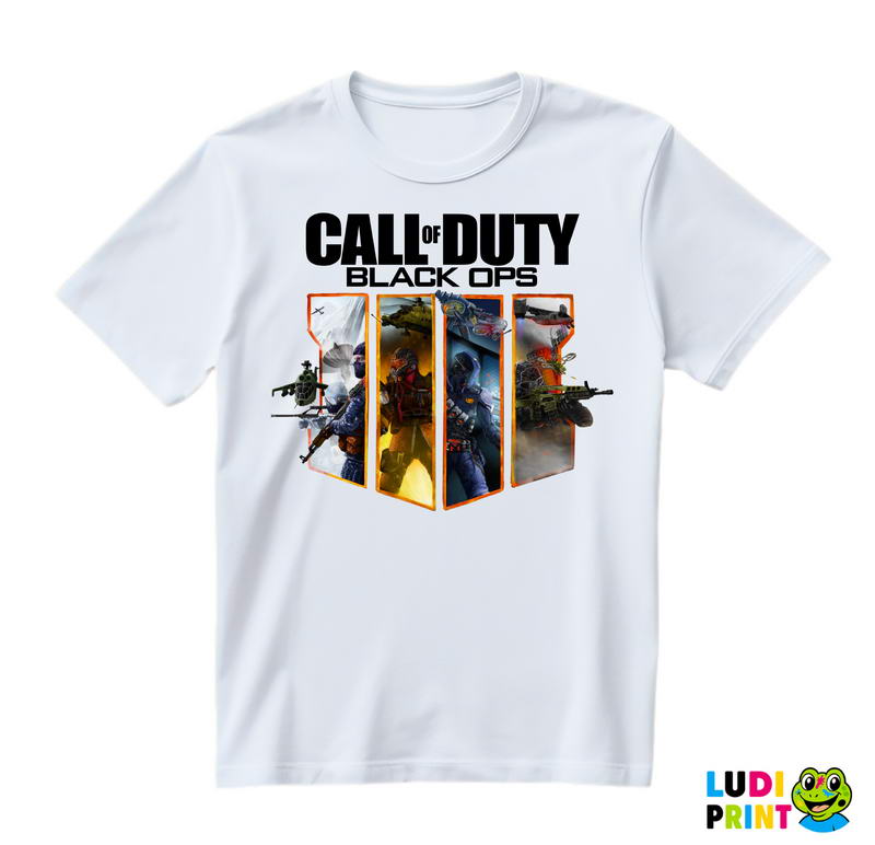 Black Ops - Drawing - Call Of Duty - COD - Majica