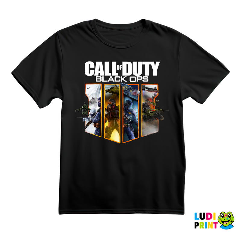 Black Ops - Drawing - Call Of Duty - COD - Majica