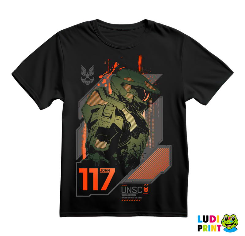 Master Chief - 117 John - Halo - Games - Serija - Majica