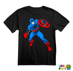 Attack - Captain America - Avengers - Majica