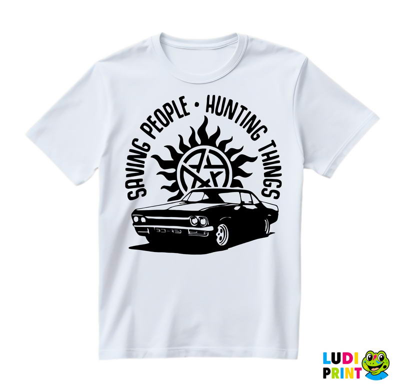 Saving People, Hunting Things - Baby - Shadow - Supernatural - Majica