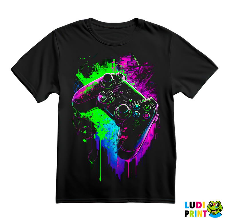 Controller - Color Splash - Games - Majica