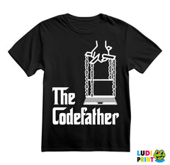 The CodeFather - Binary Code - Geek - Majica