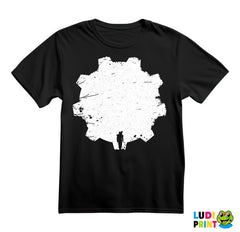 Gear Wheel - Robot - Fallout - Games - Serija - Majica