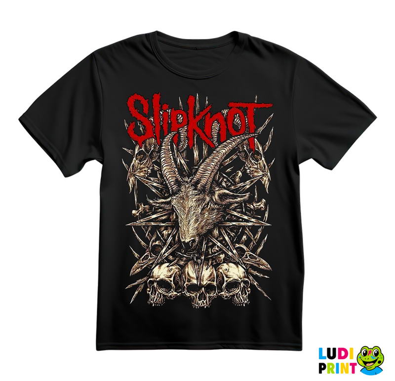 Goat And Skulls - Slipknot - Muzika - Majica