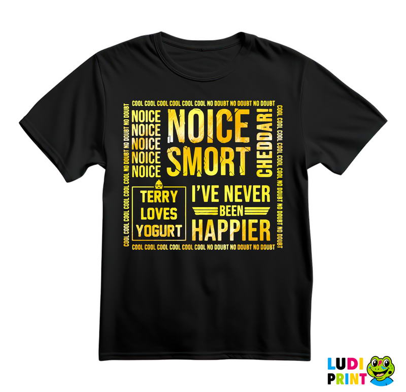 Noice - Smort - Terry Loves Yogurt - Brooklyn Nine-Nine - Majica