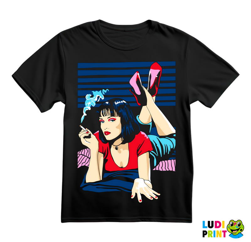 Mia Wallace - Colors - Pulp Fiction - Majica