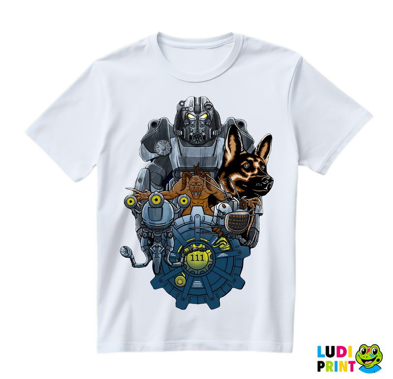 Metal Enemies - Fallout - Games - Serija - Majica