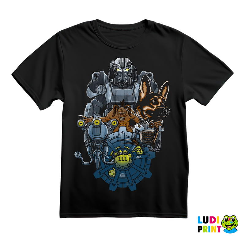 Metal Enemies - Fallout - Games - Serija - Majica