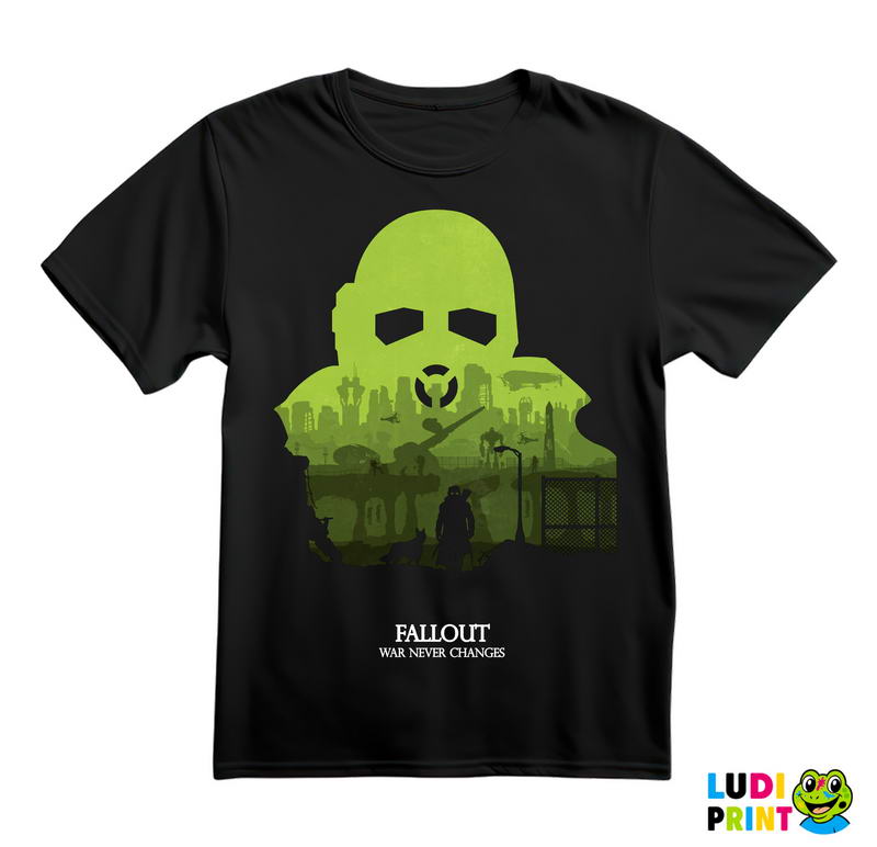 War Never Changes - Green - Fallout - Games - Serija - Majica
