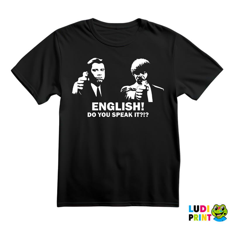 English - Do You Speak It - Pulp Fiction - Majica